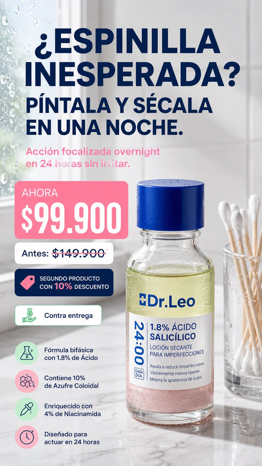 Dr. Leo 1.8% Salicylic Acid Acne Spot Treatment Drying Lotion
