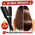 ✨ Cepillo Alisador 2 en 1 | Cabello Liso y Sin Frizz en Solo 5 Minutos