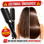 ✨ Cepillo Alisador 2 en 1 | Cabello Liso y Sin Frizz en Solo 5 Minutos