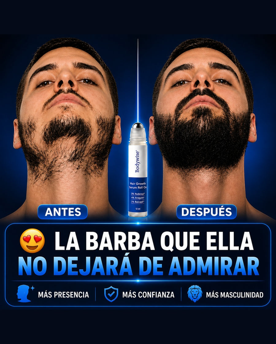 Body Wise | Sérum para una barba más abundante y con más presencia